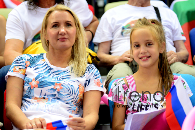 Rhythmic Gymnastics World Championships in Baku – holiday for spectators.Azerbaijan, Baku, September 19  2019